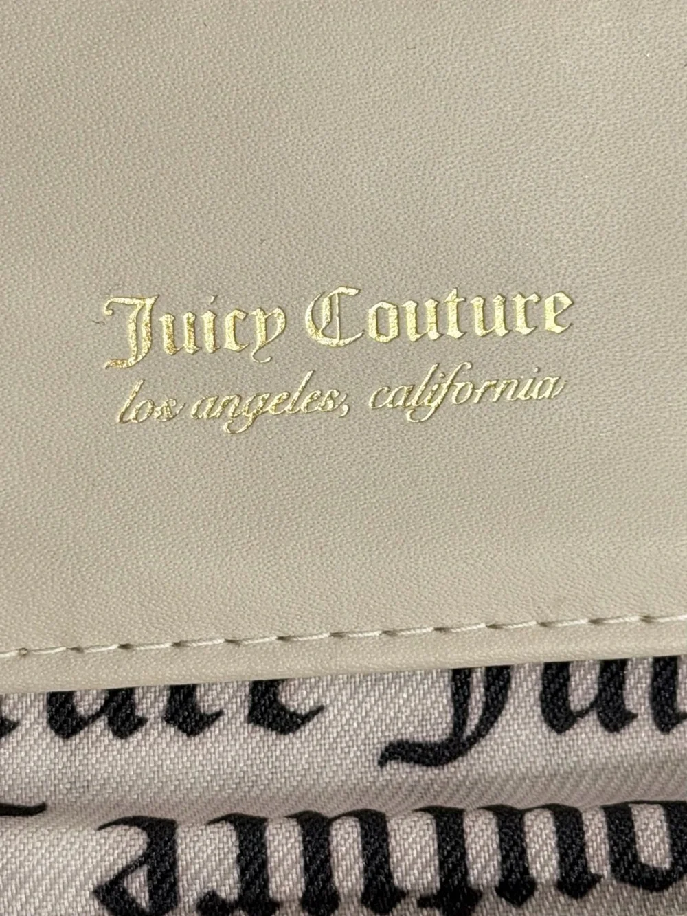 Juicy Couture Red Heart Logo Charm Card Case